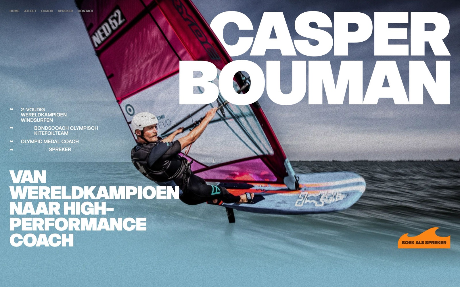Casper Bouman website design