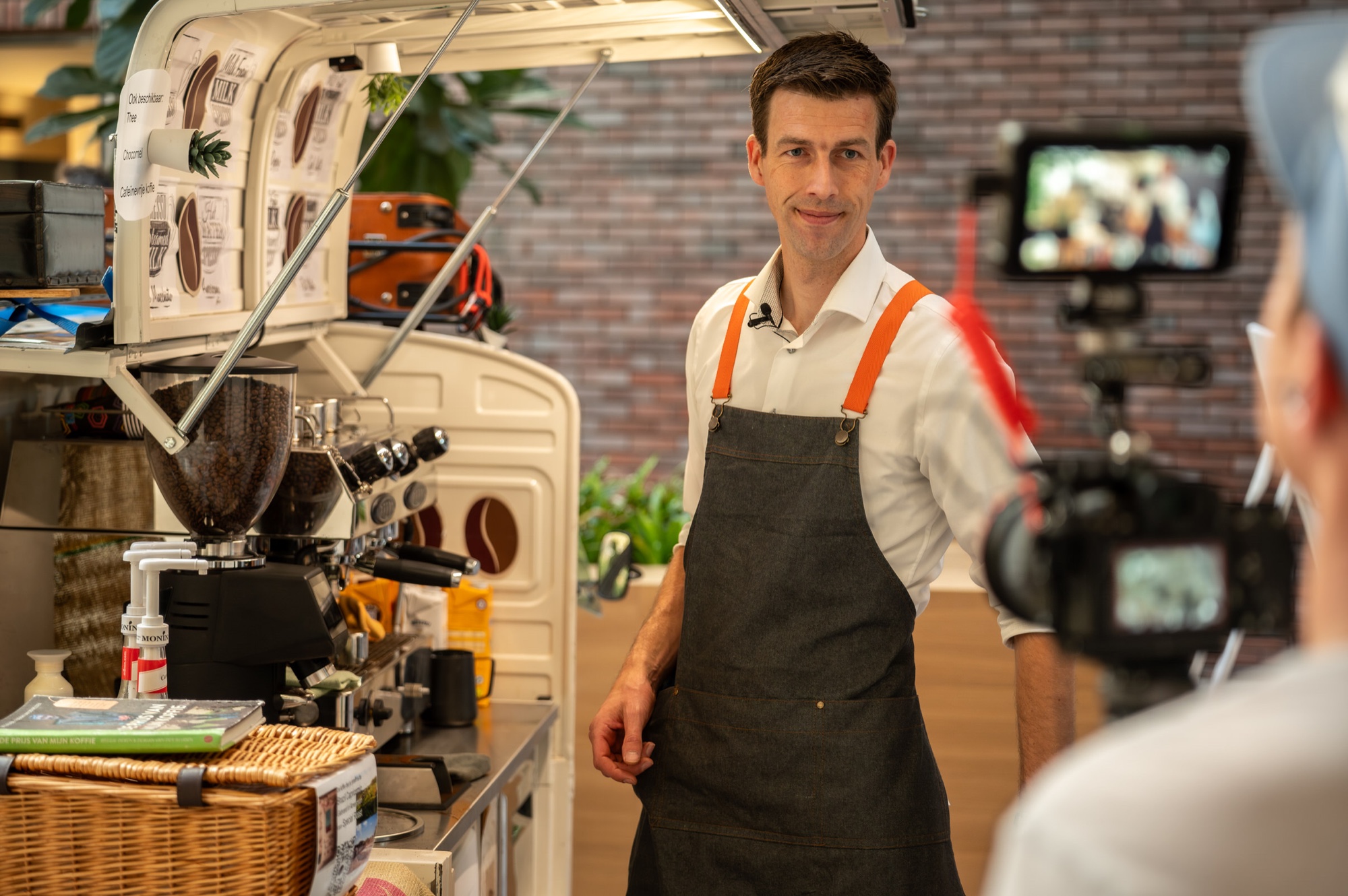 Coffee on Wheels: atrium event
