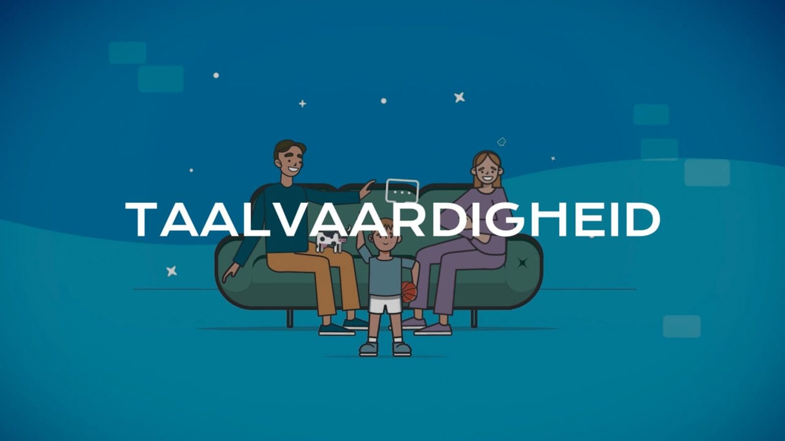 Taalvaardigheid: still uit FiW educatieve animatie