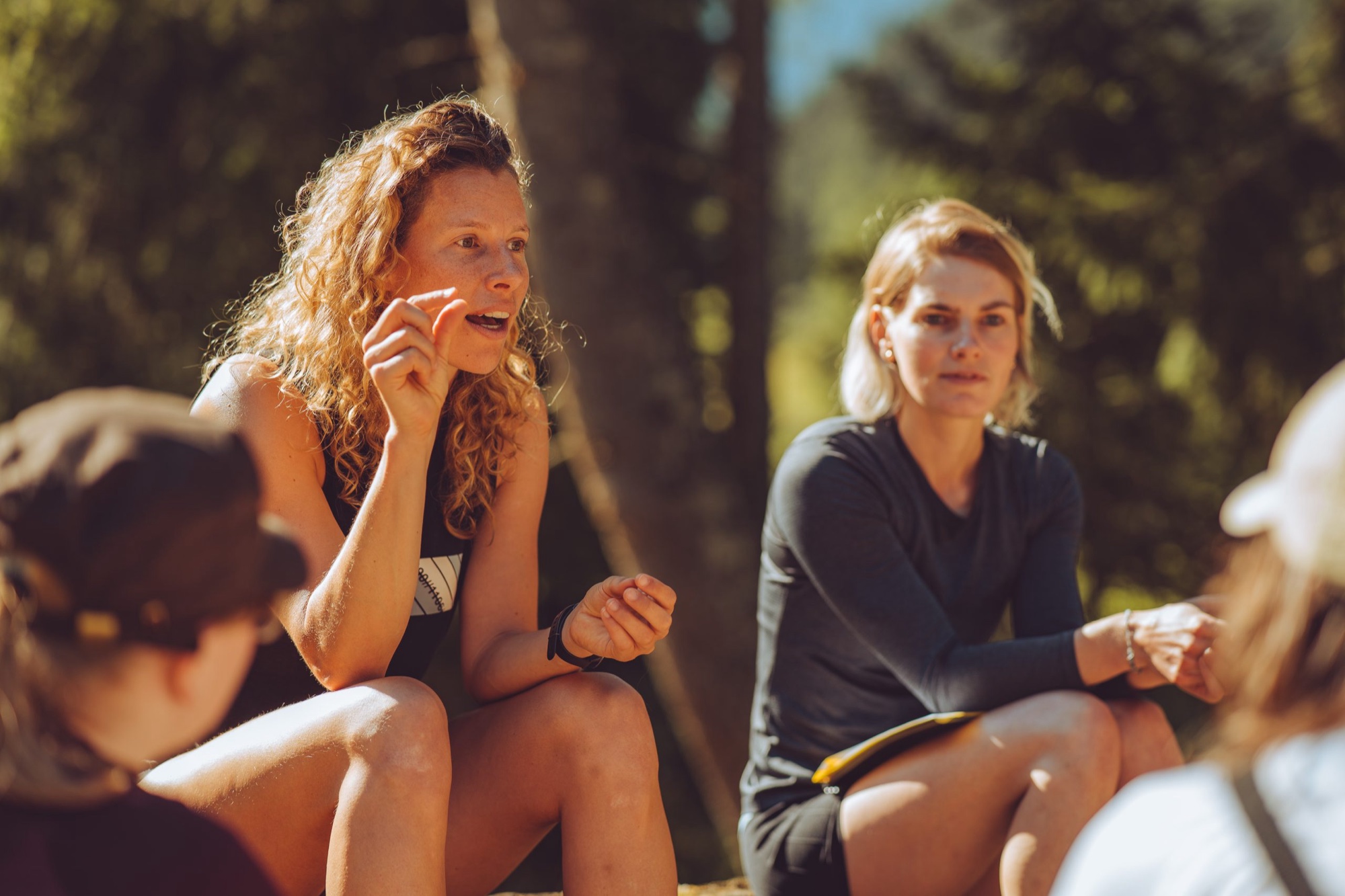 Outdoor Therapie: therapeutische sessie buiten